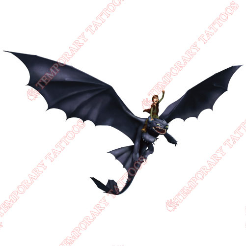 How to Train Your Dragon Customize Temporary Tattoos Stickers NO.3328